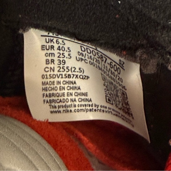 Nike Air Jordan 5 Retro “Raging Bull” Toro Bravo Red – Men’s Size 7.5 - Picture 10 of 12